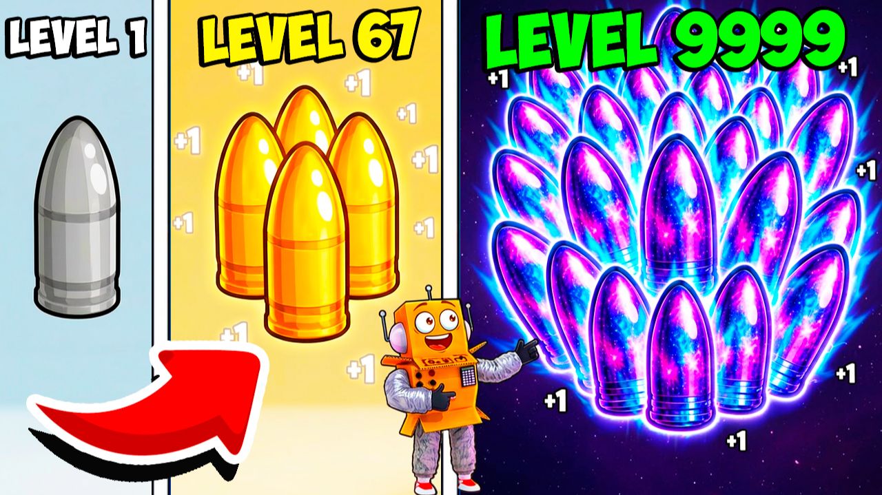 +1 ПАТРОН за КАЖДЫЙ КЛИК! Потратил $8,592,792 в РОБЛОКС Ammo Per Click смотреть онлайн