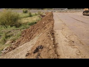 РАБОТА С ГЛИНОЙ на бульдозере,, 81