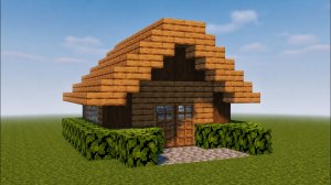 Строю простой и красивый деревенский дом в Minecraft 🏡