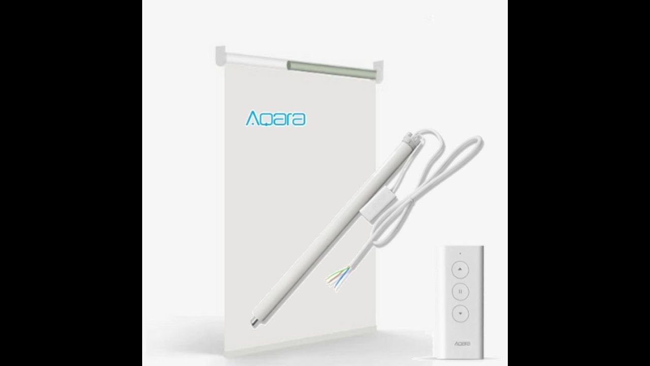Установка автоматических рулонных штор Aqara roller shade controller смотреть онлайн