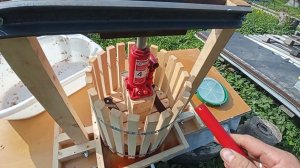 Доработка измельчителя и пресса для яблок.