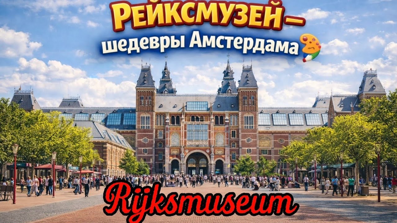 Рейксмузеум: шедевры, ради которых живёт Амстердам! 🇳🇱 👍 смотреть онлайн