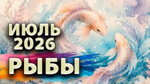РЫБЫ - ГОРОСКОП на ИЮЛЬ 2026