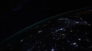 МКС# гроза и ночная Европа