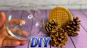 НОВОГОДНИЕ ИДЕИ ИЗ ШИШЕК🎄 ЗИМНИЕ ПОДЕЛКИ СВОИМИ РУКАМИ🎄 DIY ТВОРЧЕСКИЕ ИДЕИ