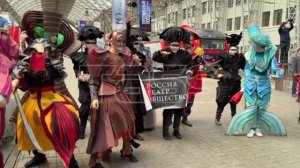 Прибытие поездов в рамках проекта «Театральный поезд» в Москву
