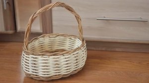 #Плетение овальной корзины из искусственного ротанга. #Мастер класс обзор.