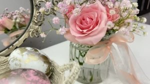 💜 Идея ДЕКОР ИЗ НИТОК милая корзинка 💜Как в кольца для салфеток складывать салфетки