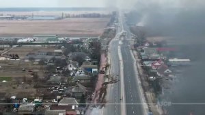Колонна русских танков полностью уничтожена