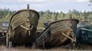 заброшенная военная инженерная техника