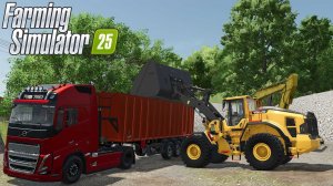 FS 25. ВЫЖИВАЕМ В ДЕРЕВНЕ ЖУРАВЛЁВО. РАБОТАЕМ НА КАРЬЕРЕ! КУПИЛИ КАРЬЕР..