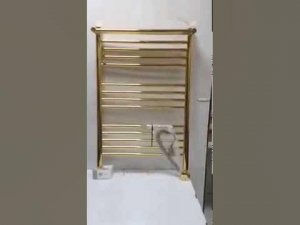 Полотенцесушитель электрический Богема с полкой 800х500 правый золото Сунержа