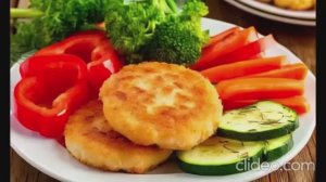 Куриные котлеты на сковороде: овощная симфония вкуса. Пошаговый видеорецепт