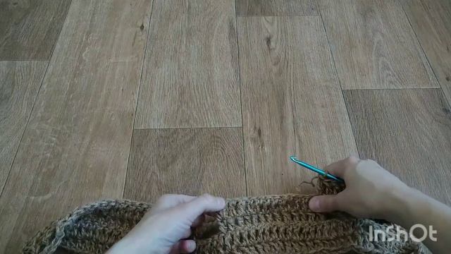 Легкий коврик из джута с узором СТРЕКОЗКИ