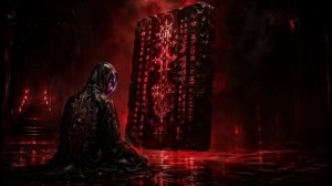 you knelt before the blood of the ancestors and it answered (deep dark atmosphere)