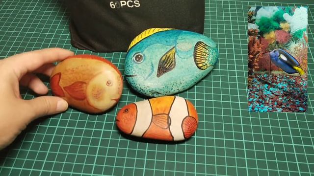 Идея поделок из гальки. смотреть онлайн