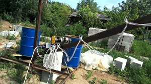 самодельный подъёмный кран за копейки
