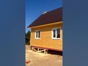 ОБЗОР Каркасного Дома! ОТЛИЧНЫЙ Дачный Дом 6х6 метров
