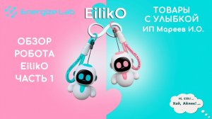 Обзор нового робота EilikO - Айлик часть 1 - инструкция на русском языке в виде видео. Сравнение