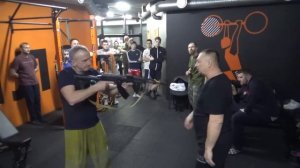 Угроза автоматом Короткая дистанция Часть 1 Подробное обучение Январь 2023 Нижний Новгород Семинар