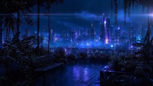 Dark Synthwave Mix Vol.52 🌃 1 Hour Neon Noir Cyberpunk BGM for Focus & Night ｜ Neon Horizon