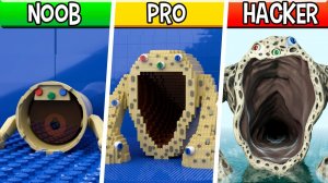 LEGO Зараженный Трипофобия Морской Монстр - Noob, Pro, HACKER!