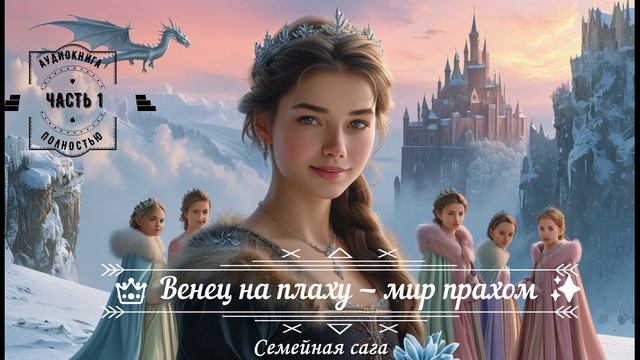 ❄️ Магия угасает... 👑 Венец на плаху — мир прахом ✨ АУДИОКНИГА ПОЛНОСТЬЮ 🎧 Часть 1️⃣ смотреть онлайн