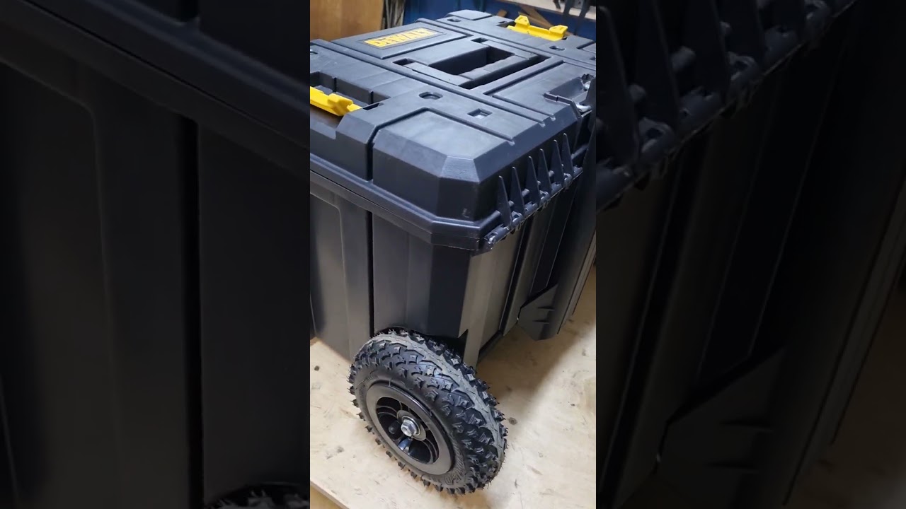 DeWalt Tstak. Мнение о системе. Доработка ящика на колесах.