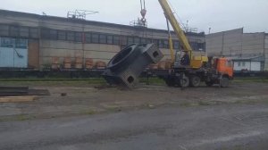 Кантовка груза автокраном