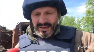 Уничтоженная колонна Росгвардии под Харьковом
