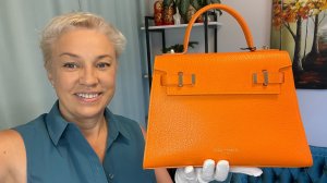 Y1195 Обзор сумочки TADDY BLAKE New York, Ava Gold 11» - Orange.