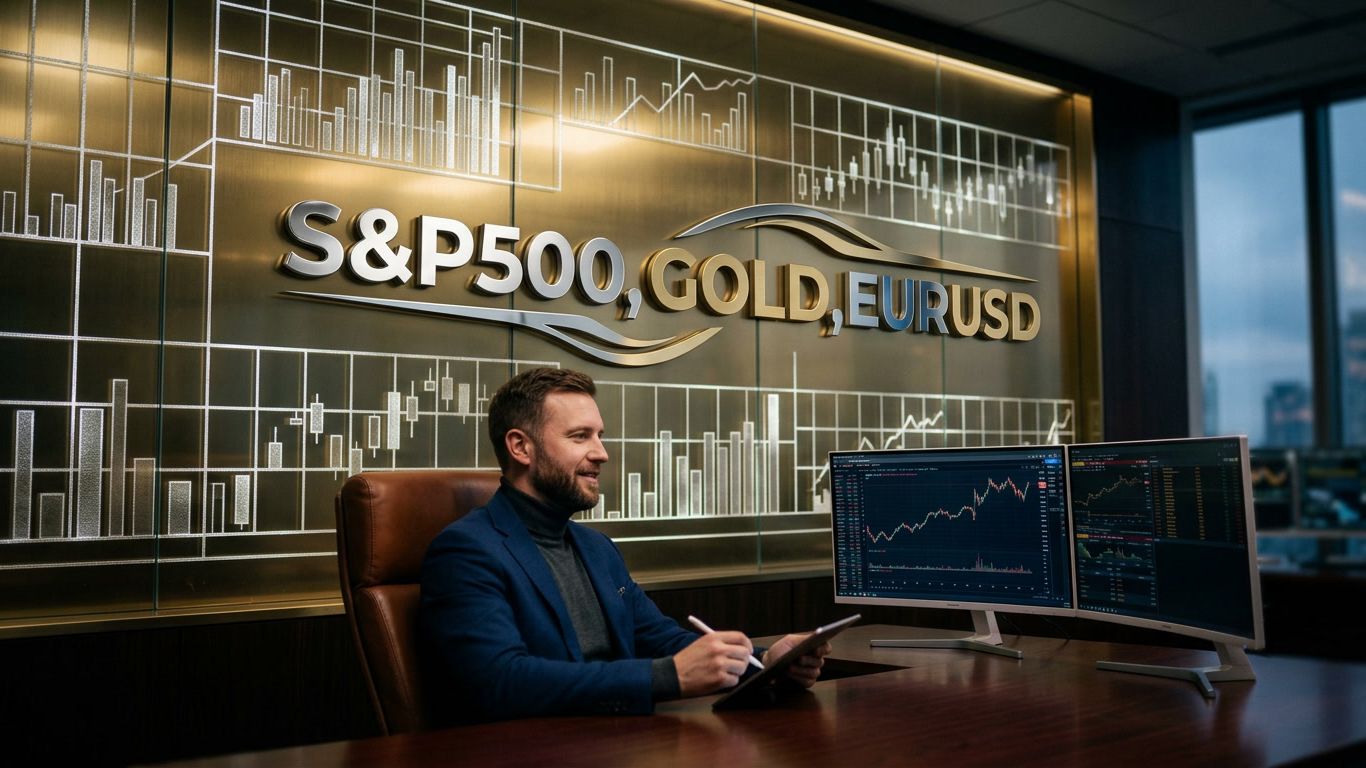 Обзор рынка 22.06.2026 | S&P500, GOLD, EURUSD