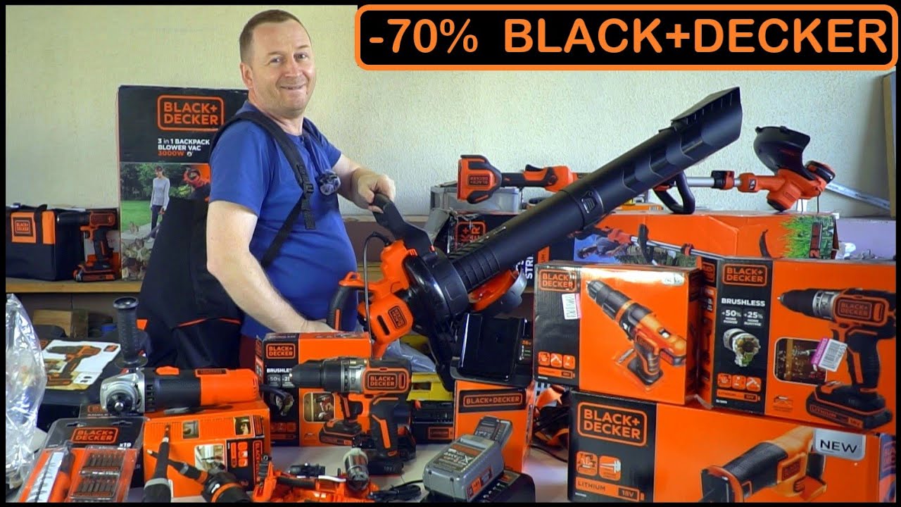 Black+Decker распродажа -60% -70% таких цен никогда не было! смотреть онлайн