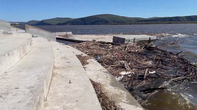 Набережная Комсомольска на Амуре 11.09.2024г смотреть онлайн