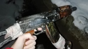Акс-74у из Фанеры.