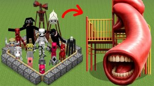 All Trevor Henderson's Creations Combined in Minecraft