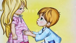 У девочки урчит животик.