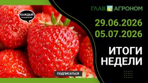 Итоги недели с ГлавАгроном 29.06.2026 – 05.07.2026