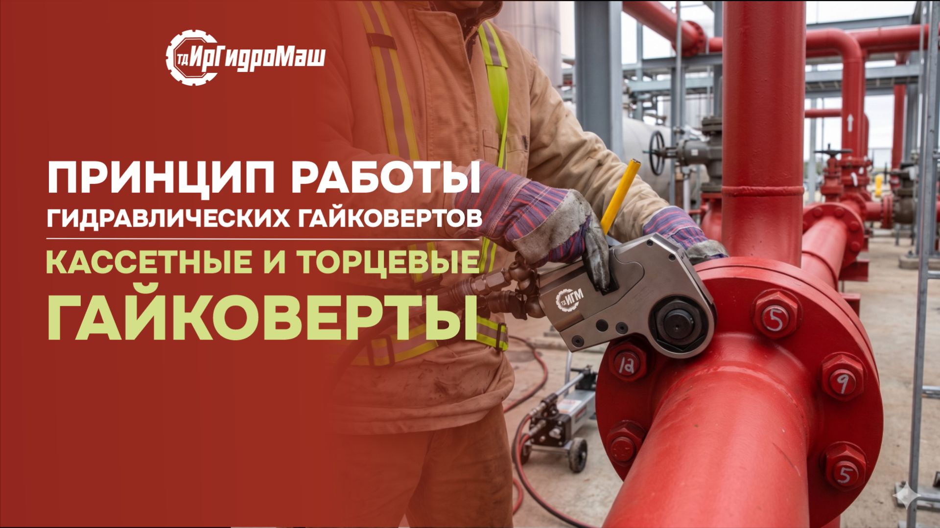 Принцип работы гидравлических гайковертов | ИрГидроМаш
