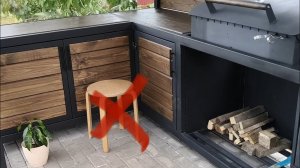 Как сделать простой барный стул loft своими руками из профильной трубы. Уличная мебель #diy