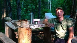 ЧП! АЛТАЙ ПРОПАЛ В ЛЕСУ! ЗАШЁЛ В ЛЕС, А ТУТ...  СЛЕДЫ МЕДВЕДЕЙ. СПАСАЮСЬ ОТ ШТОРМА В ТАЁЖНОЙ ИЗБЕ