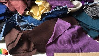 Шью королевский ковер! DIY Двухсторонний коврик. Мастер-класс Old clothes reuse Out of waste doormat смотреть онлайн