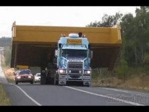 Негабаритный груз аварии - правила транспортировки  и перевозки негабаритных грузов.