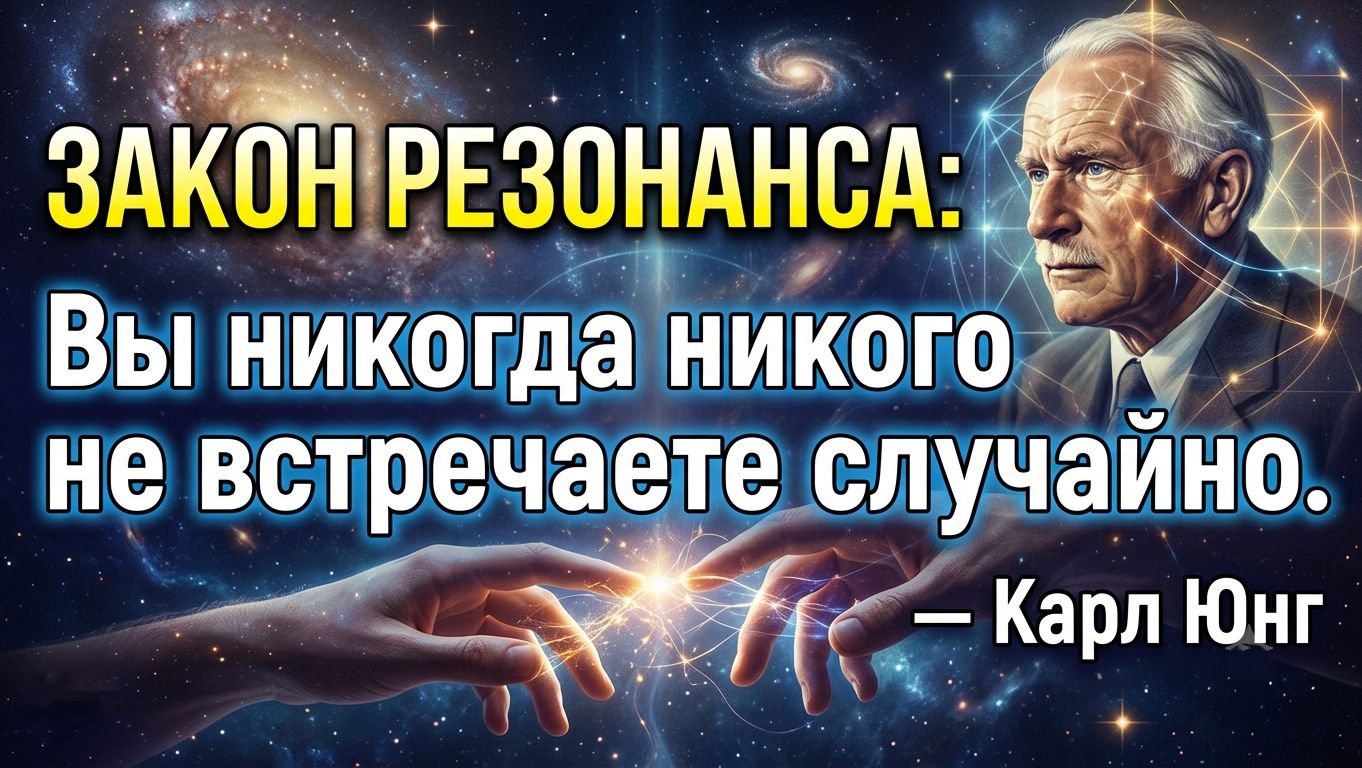 Закон резонанса вы никогда никого не встречаете случайно Карл Юнг смотреть онлайн