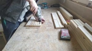 Полка для обуви из дерева. своими руками.