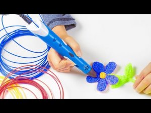 Подробный урок по рисованию 3Д ручкой. Объёмный цветок