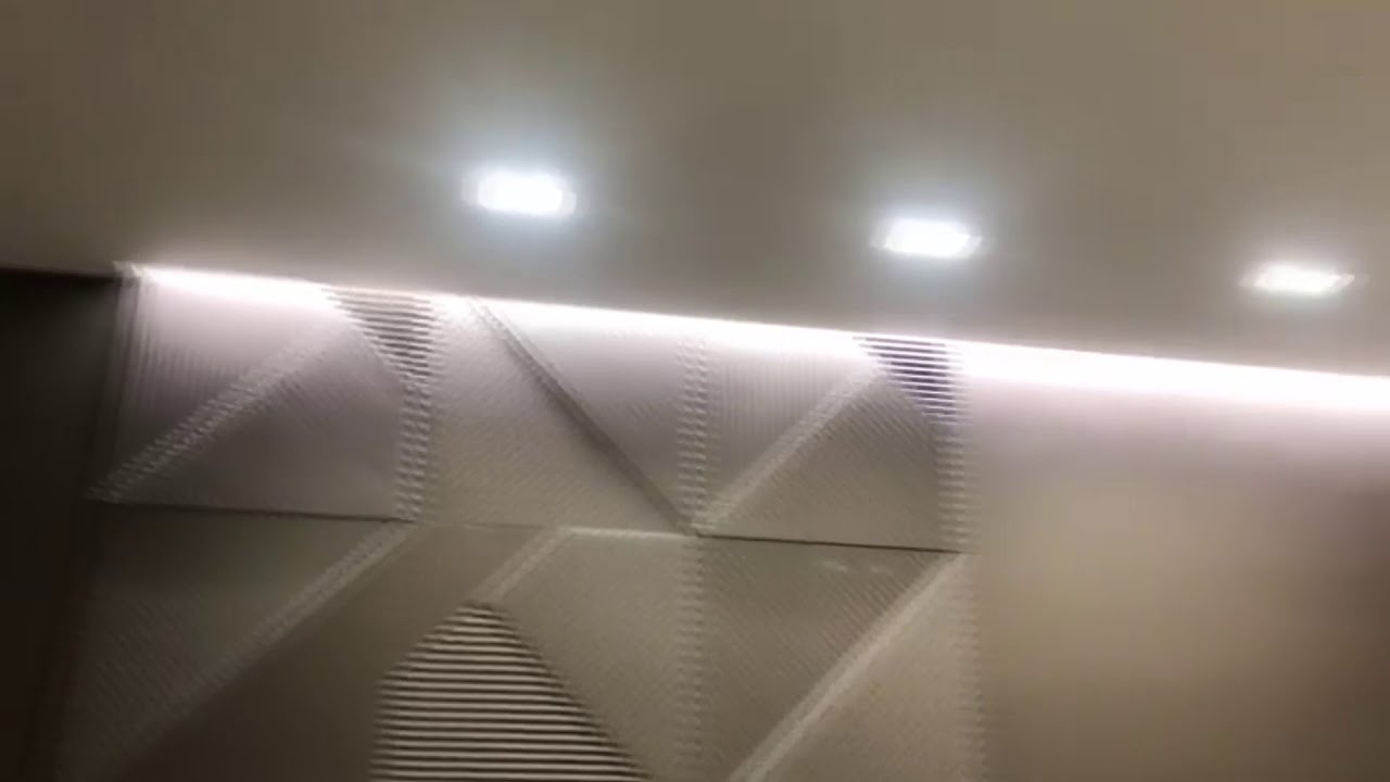 Натяжной потолок с электрокарнизом на лоджии🤩 смотреть онлайн