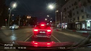 Driving in Mosow city: Лефортово - Текстильщики 06/09/2025 (timelapse 4x)