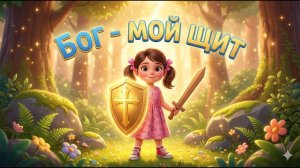 Бог - мой щит🛡️ Христианская детская песня  | Супер-песня  о смелости | RockSolidKids
