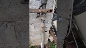 Самодельные винтовые сваи. Закручиваю самодельным сваекрутом